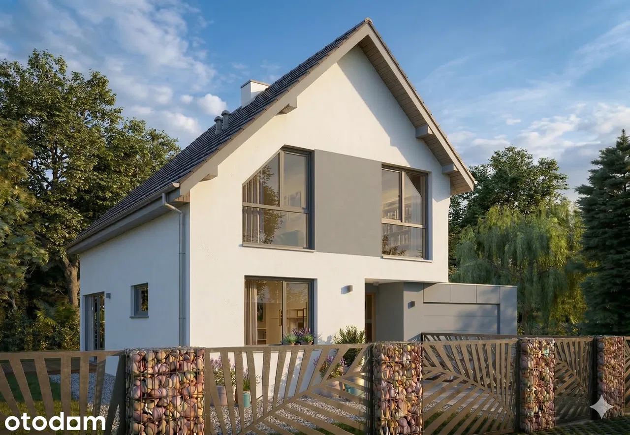 Dom na zamkniętym osiedlu przy lesie